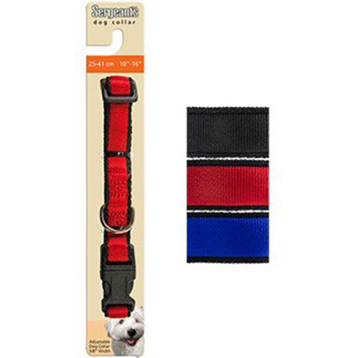 5/8 Nylon Collar Plain Colors