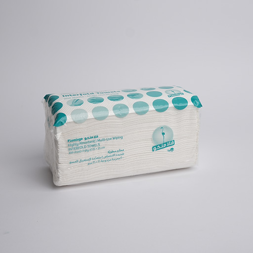 Paper Towel White 2 PLY - FLAMINGO