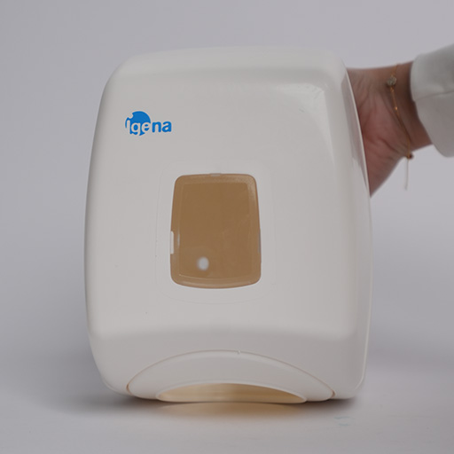 Folded Toilet Paper Dispenser